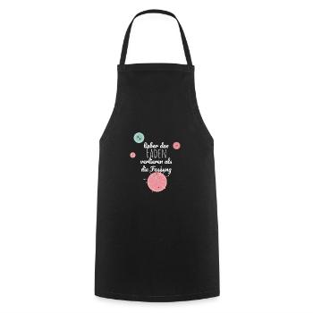 Sewing spell - Cooking Apron - black - Front - AI Model Male 185 dark (185cm)