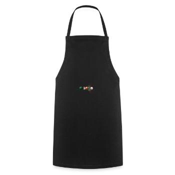 Billard - Kochschürze - Schwarz - Vorne - AI Model Male 185 dark (185cm)