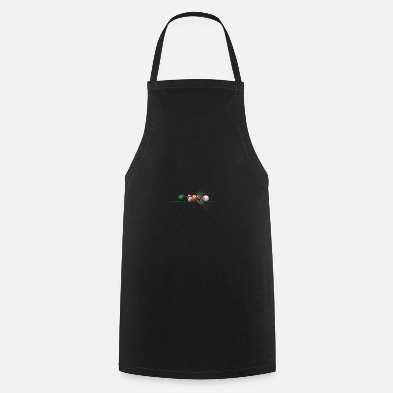 Billard - Tablier de cuisine - noir