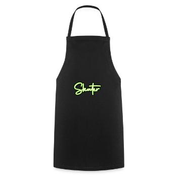 skater - Cooking Apron - black - Front - AI Model Male 185 dark (185cm)