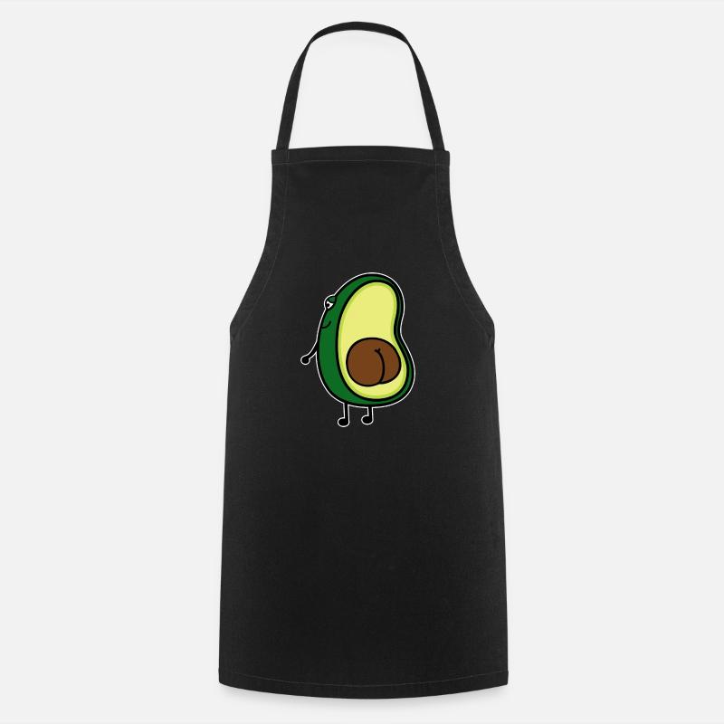 avocat - Tablier de cuisine - noir