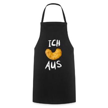 Lustiges Punk Rock Metal Musik Festival - Kochschürze - Schwarz - Vorne - AI Model Male 185 dark (185cm)