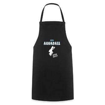 Aquaball Oster Outfit Ostergeschenk Aquaballer - Kochschürze - Schwarz - Vorne - AI Model Male 185 dark (185cm)