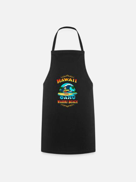 Hawaii Surfer - Kochschürze - Schwarz
