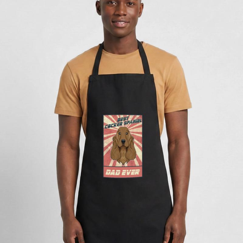 Best Cocker Spaniel Dad Ever I Cocker Spaniel Cooking Apron