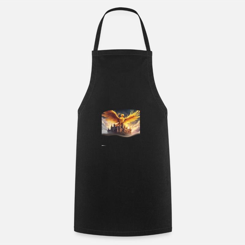 Phoenix - Cooking Apron - black