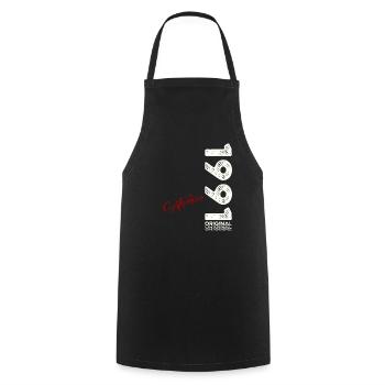 33rd Birthday Legend September 1991 Volume 91 - Cooking Apron - black - Front - AI Model Male 185 dark (185cm)