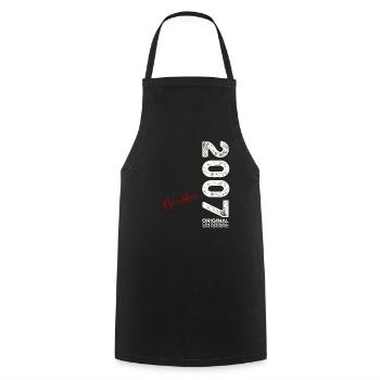 17th Birthday Legend November 2007 Volume 07 - Cooking Apron - black - Front - AI Model Male 185 dark (185cm)