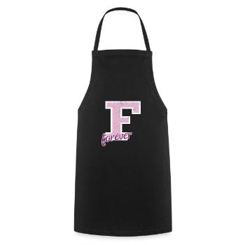 Best friends forever 3 best friends gift - Cooking Apron - black - Front - AI Model Male 185 dark (185cm)