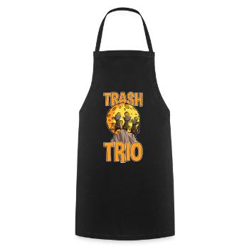 Possum design for opossum lovers and possum - Cooking Apron - black - Front - AI Model Male 185 dark (185cm)