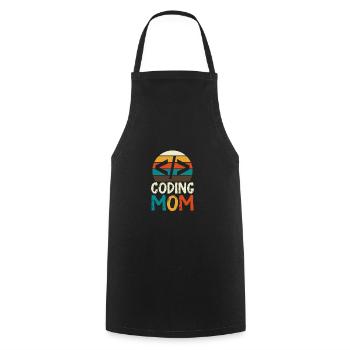 Programmeur Geek Programmeur Programmeur Informatique Codeur L - Tablier de cuisine - noir - Devant - AI Model Male 185 dark (185cm)