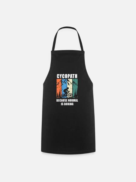 Cycopathe - Tablier de cuisine - noir