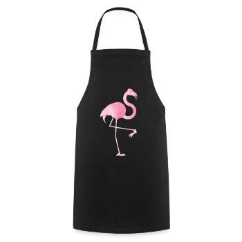 flamand - Tablier de cuisine - noir - Devant - AI Model Male 185 dark (185cm)