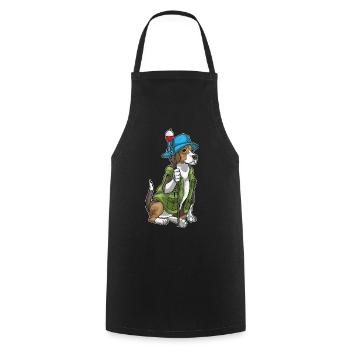 Canne à pêche pour pêche de pêche pour pêcheurs de pêche - Tablier de cuisine - noir - Devant - AI Model Male 185 dark (185cm)