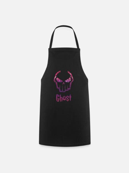 Ghost funny desgin tishirt - Kochschürze - Schwarz
