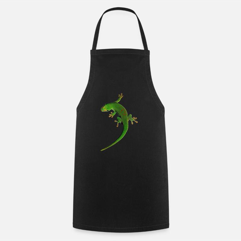 gecko - Cooking Apron - black