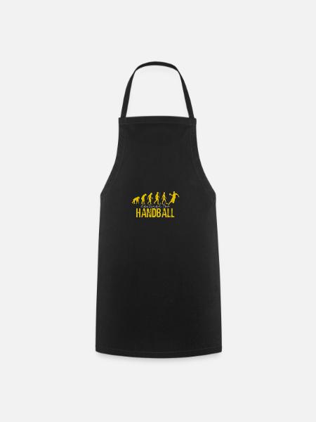 handball - Tablier de cuisine - noir