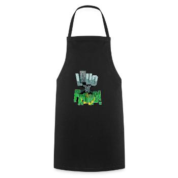 Mauritanie Pride Loud N Proud - Tablier de cuisine - noir - Devant - AI Model Male 185 dark (185cm)