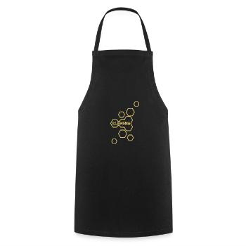 Gift for Clemens - Cooking Apron - black - Front - AI Model Male 185 dark (185cm)