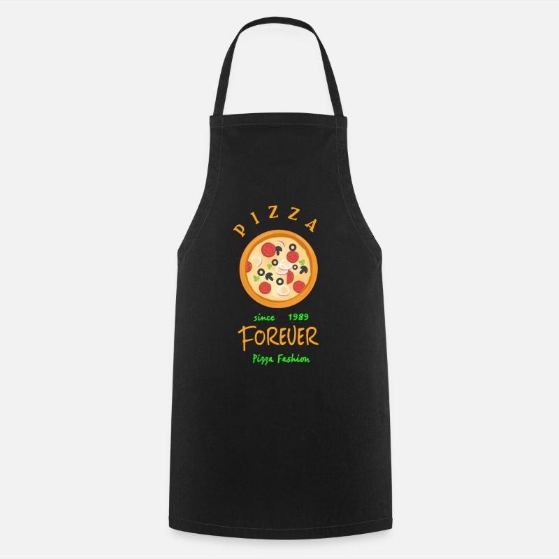 Pizza Pizza - Kochschürze - Schwarz