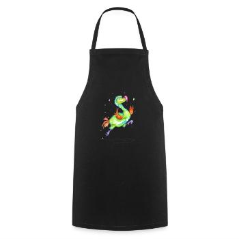 Gute Laune Dodo - Kochschürze - Schwarz - Vorne - AI Model Male 185 dark (185cm)