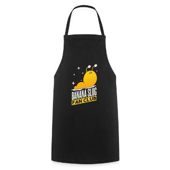 Banana Slug Fan Club - Kochschürze - Schwarz - Vorne - AI Model Male 185 dark (185cm)