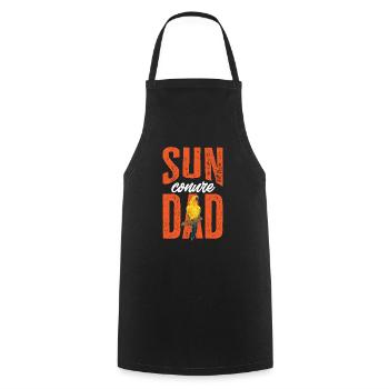 Parakeet, Parrot, Parakeet, Bird - Cooking Apron - black - Front - AI Model Male 185 dark (185cm)