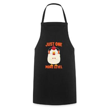Jeux - Tablier de cuisine - noir - Devant - AI Model Male 185 dark (185cm)