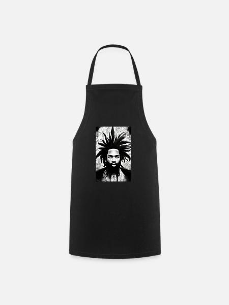 Rastafari - Kochschürze - Schwarz