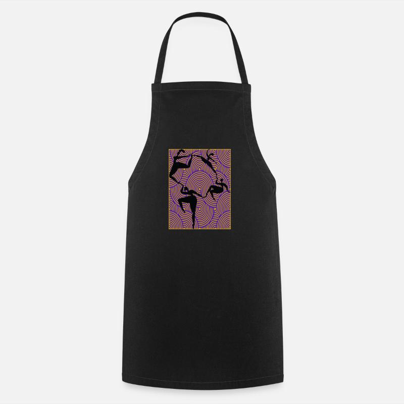 Dance Dancing People - Cooking Apron - black