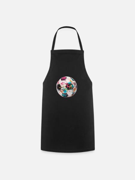 Graffity Football - Cooking Apron - black