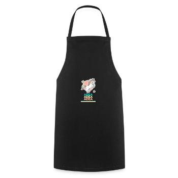 Adea Prénom Cadeau Douce Licorne - Tablier de cuisine - noir - Devant - AI Model Male 185 dark (185cm)