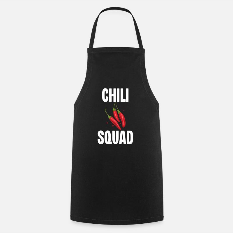 Chili Squad - Kochschürze - Schwarz