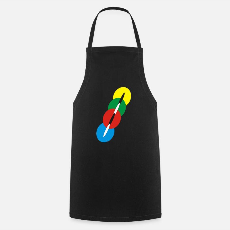 Channel 1 large - Cooking Apron - black