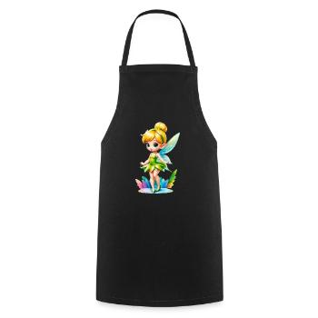 Little Fairy 7 - Cooking Apron - black - Front - AI Model Male 185 dark (185cm)