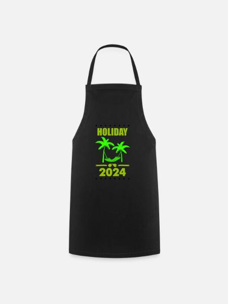 holiday 2024 urlaub - Kochschürze - Schwarz
