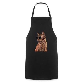 Sonnenbrillen für American Wirehair Geschenk - Kochschürze - Schwarz - Vorne - AI Model Male 185 dark (185cm)