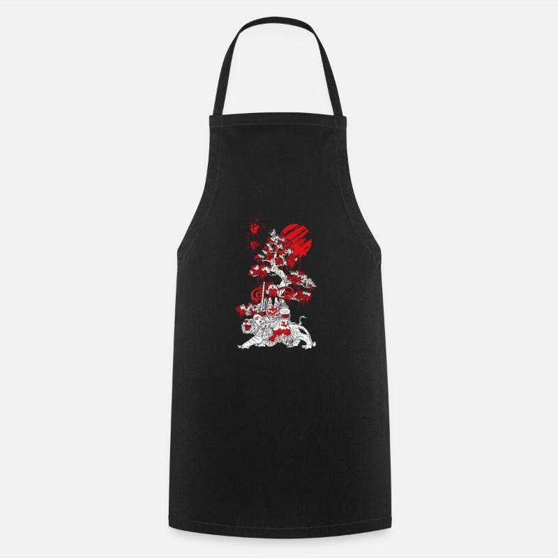 Japan - Cooking Apron - black