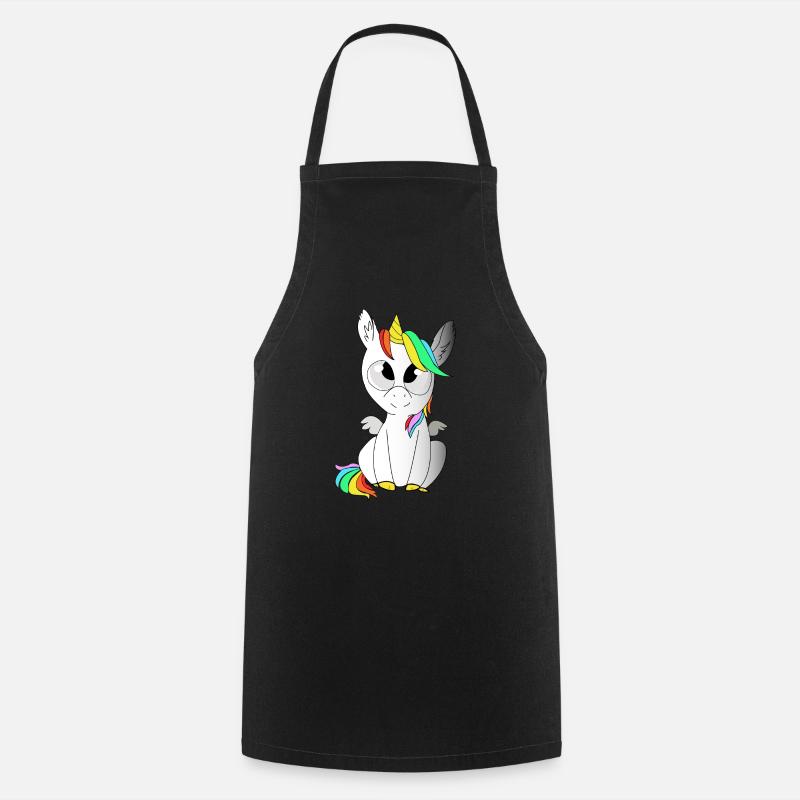 Unicorn - Cooking Apron - black