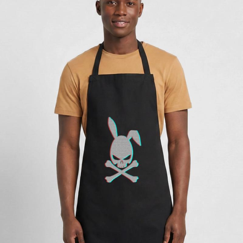 Happy Easter, Bunny skull Kochschürze