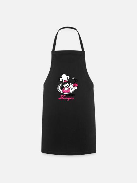 Queen kitchens - kitchen queen 3C - Cooking Apron - black