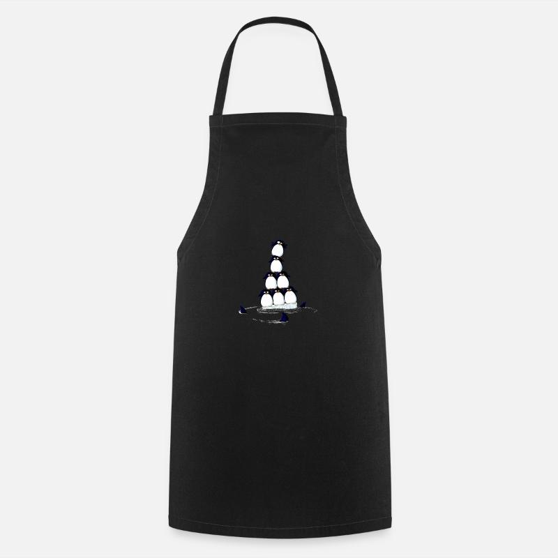 fonte des glaces - Tablier de cuisine - noir