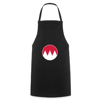 Franconian coat of arms - Cooking Apron - black - Front - AI Model Male 185 dark (185cm)