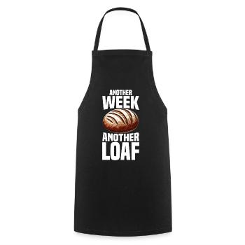 Sourdough Bread Bread Baking Sourdough Starter - Cooking Apron - black - Front - AI Model Male 185 dark (185cm)