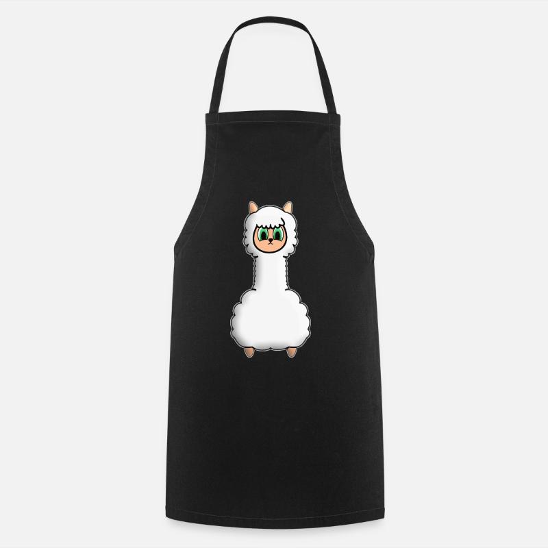 Alpaca - Cooking Apron - black