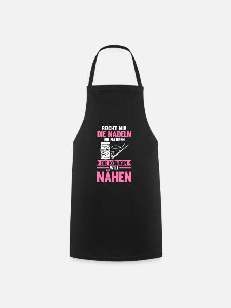 Schneidern Nähen - Kochschürze - Schwarz