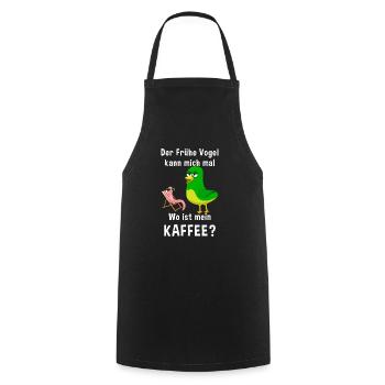 Kaffee Zubehör Koffein Getränk Wachmacher Kaffee - Kochschürze - Schwarz - Vorne - AI Model Male 185 dark (185cm)