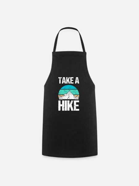 Take a Hike - Kochschürze - Schwarz
