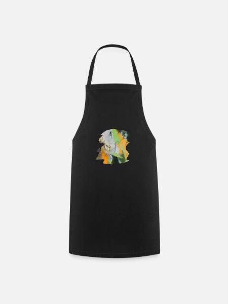 Abstract 88 - Cooking Apron - black