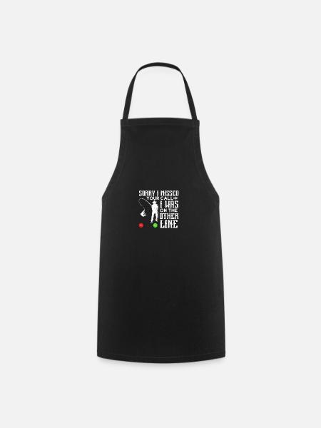 Pêche Pêcheurs pêcheurs sportifs - Tablier de cuisine - noir